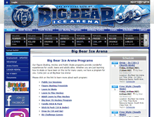 Tablet Screenshot of bigbearice.com